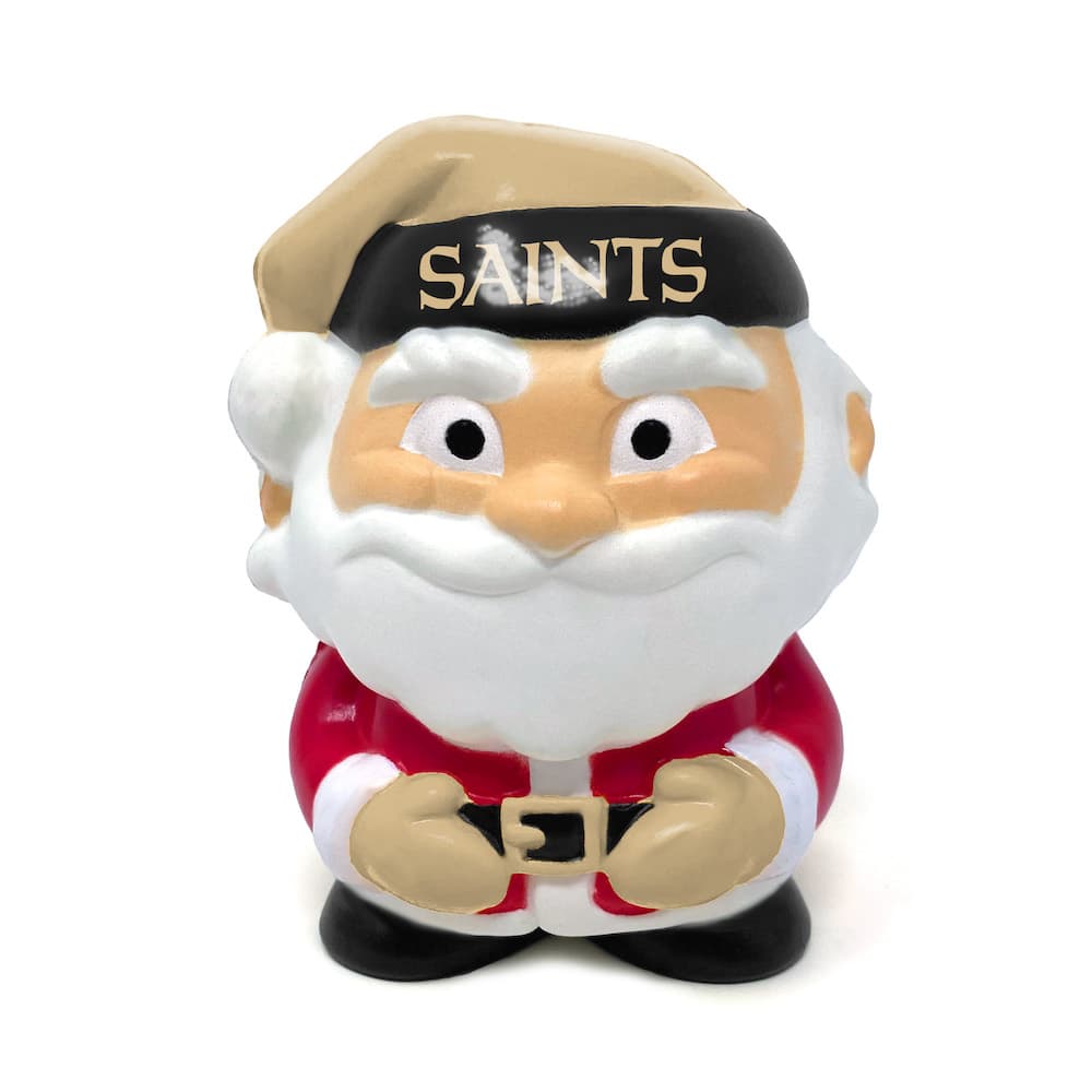 New Orleans Saints Santa Squeezy 12-Unit Display