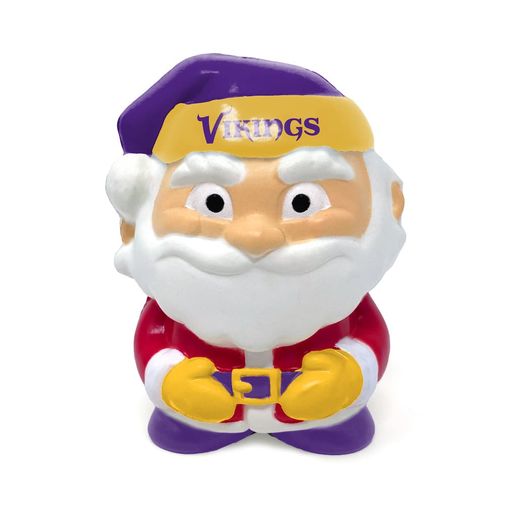 Minnesota Vikings Santa Squeezy 12-Unit Display