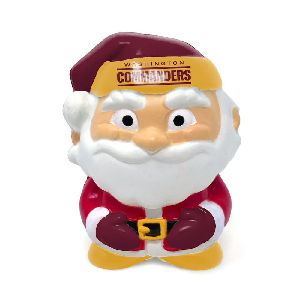 Washington Commanders Santa Squeezy 12-Unit Display