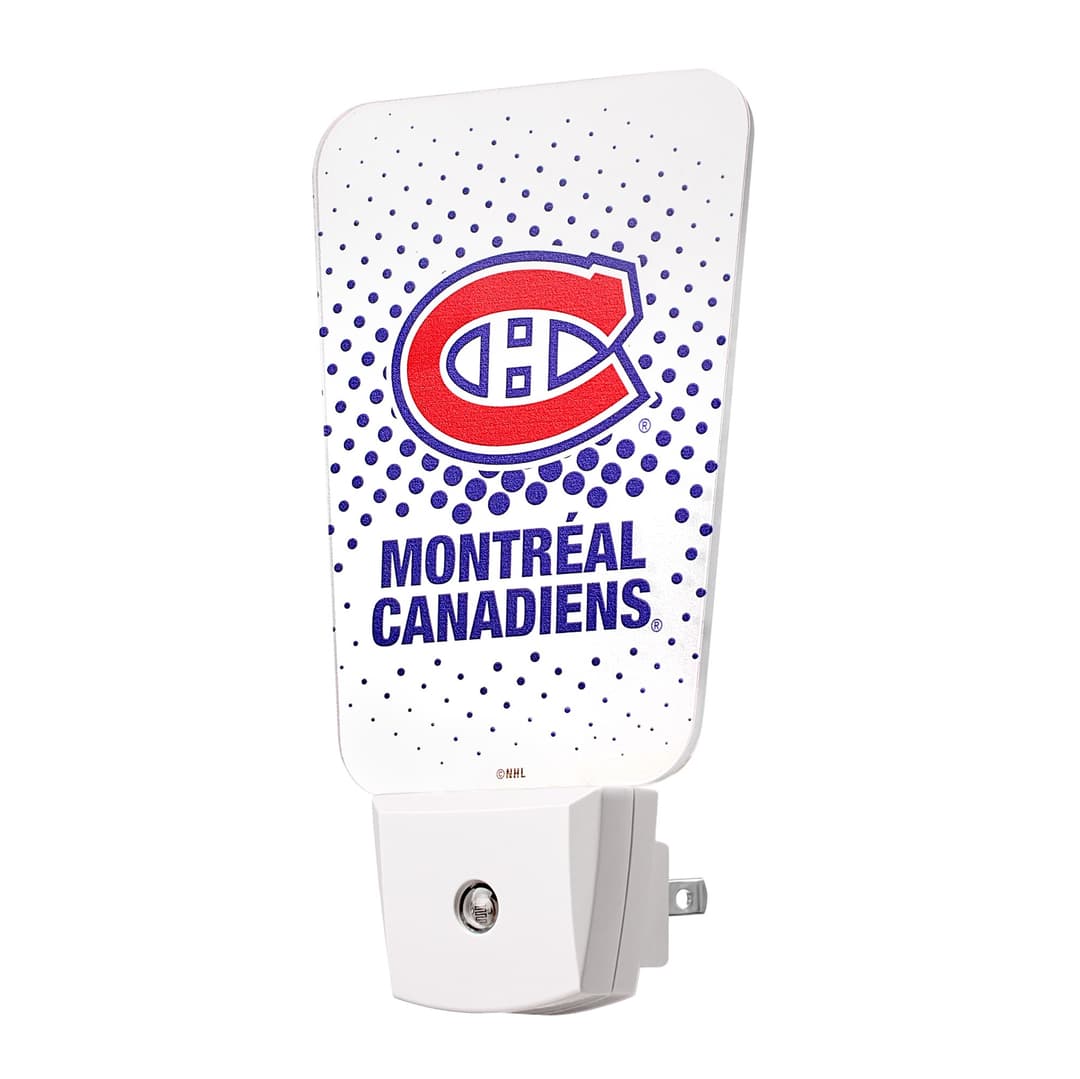Montreal Canadiens Team Frosted Night Light