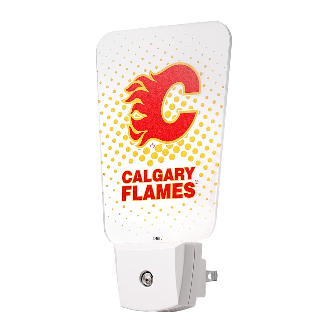 Calgary Flames Team Frosted Night Light