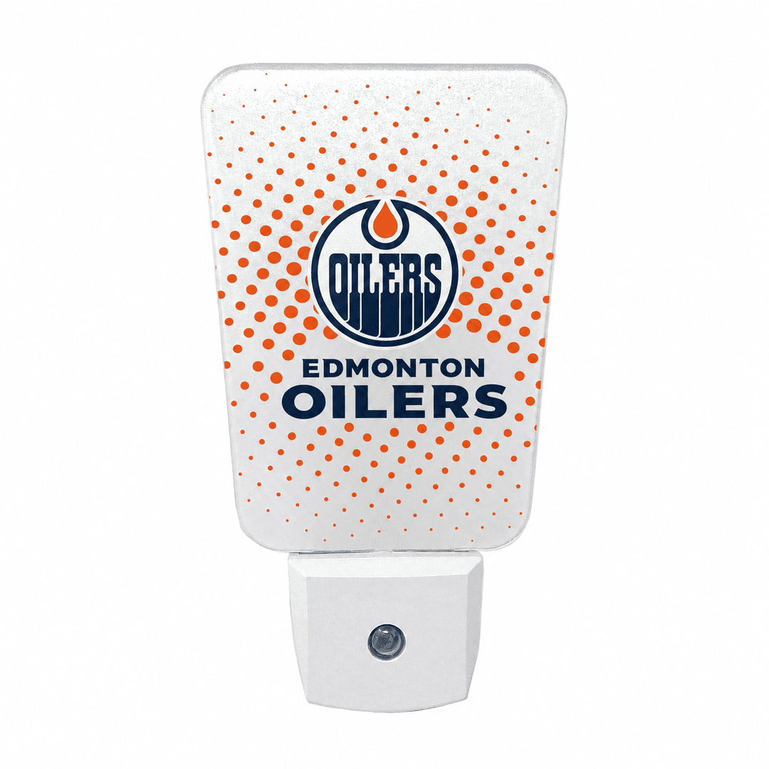 Edmonton Oilers Team Frosted Night Light