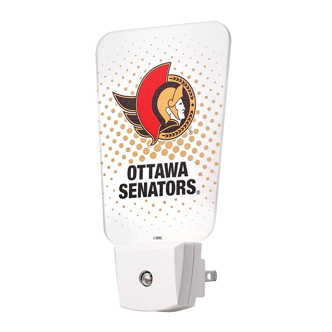 Ottawa Senators Team Frosted Night Light