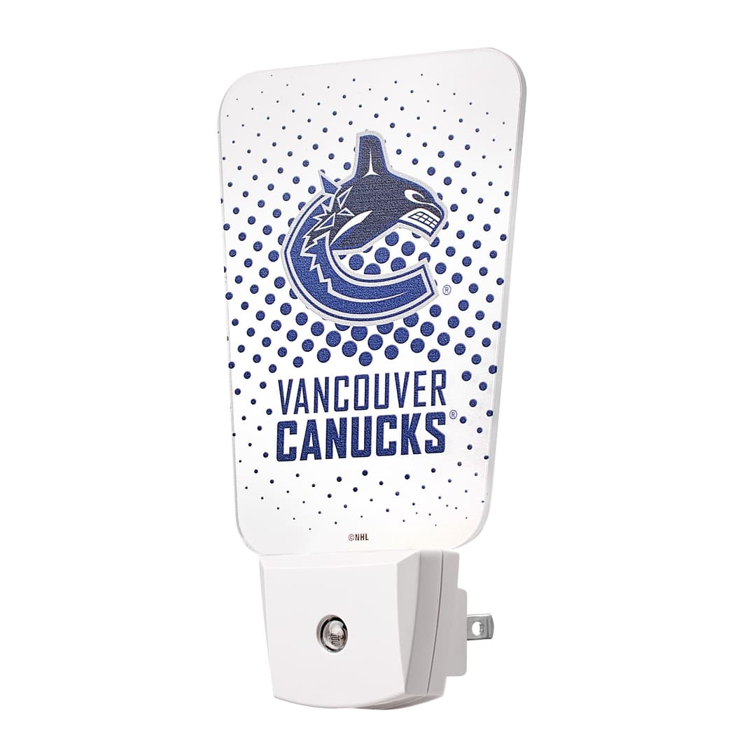 Vancouver Canucks Team Frosted Night Light