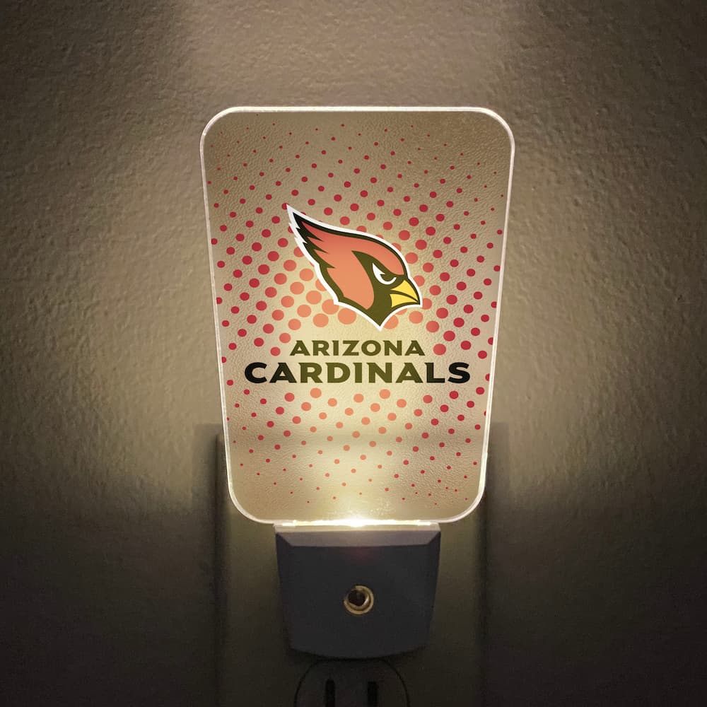 Arizona Cardinals Team Frosted Night Light