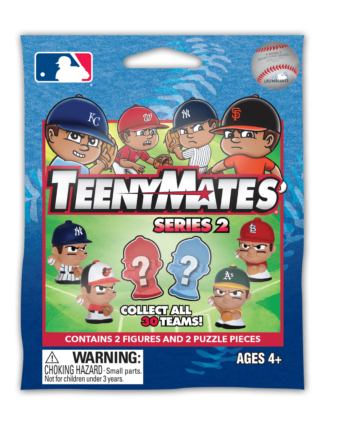 Teenymates MLB Series 2 4-pack Bundle