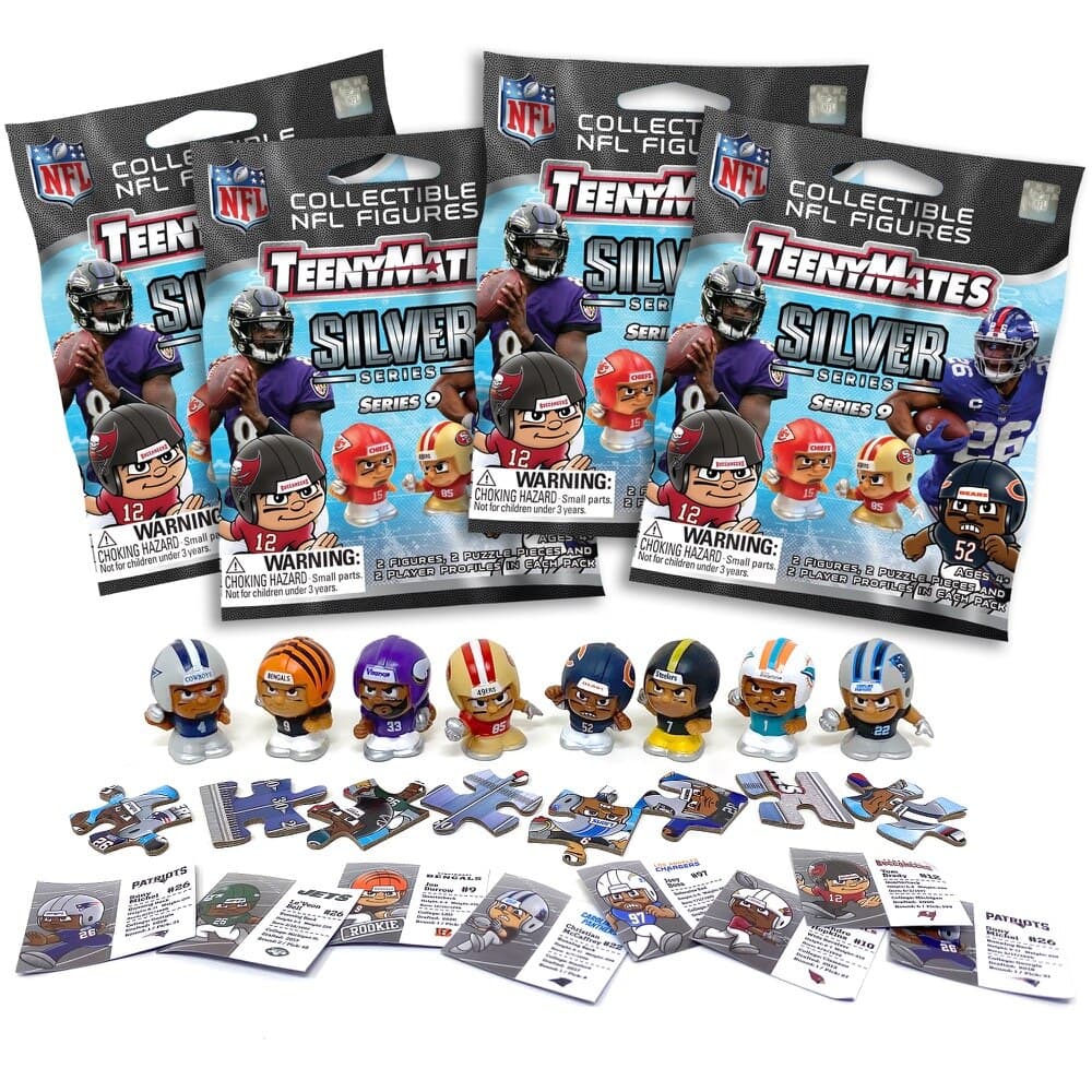 TeenyMates NFL Series 9 4-Pack Bundle