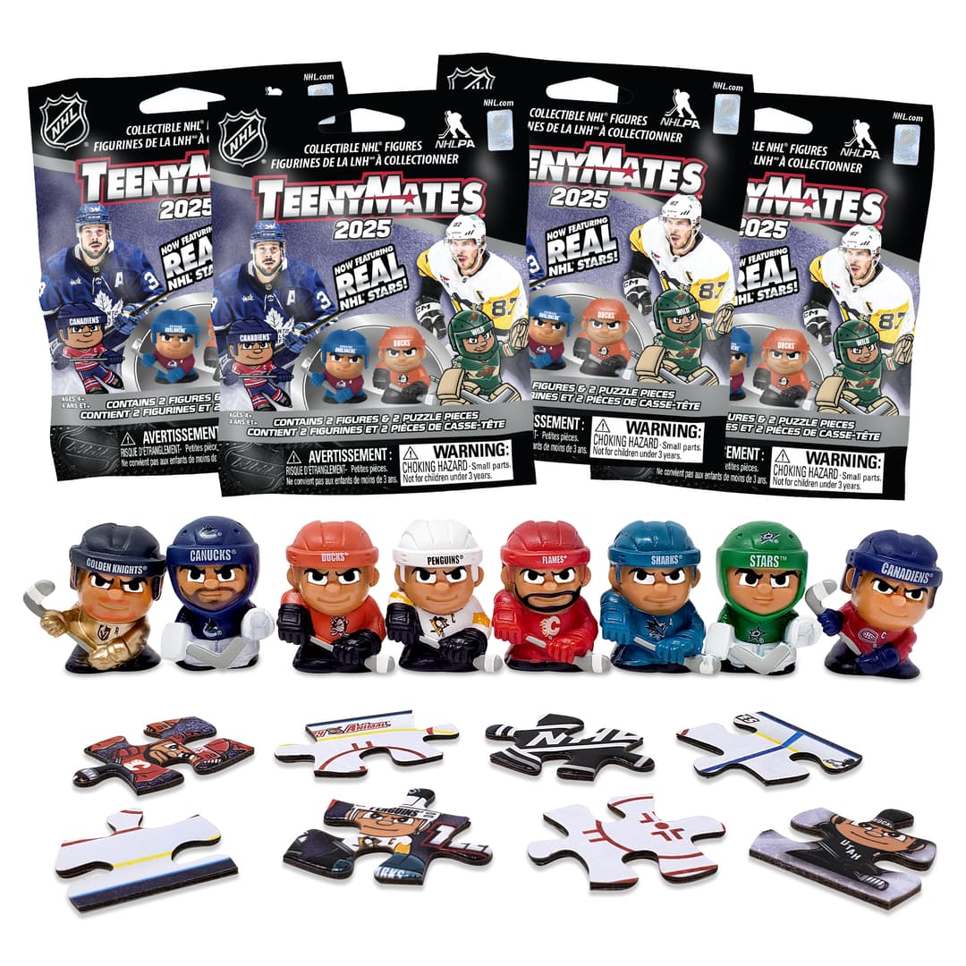 TeenyMates NHL Series 11 Foil Bag Pack 4 Pack