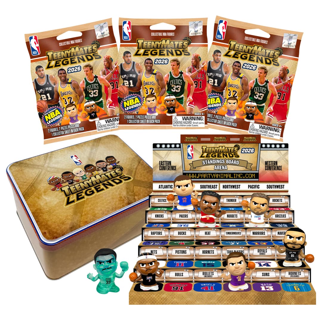 TeenyMates NBA Legends Collector Tin Series 2027