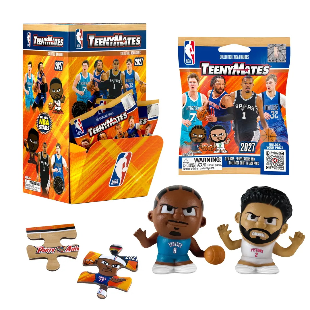 NBA TeenyMates 2027 Polybag Case Pack 24ct (4ct inner)