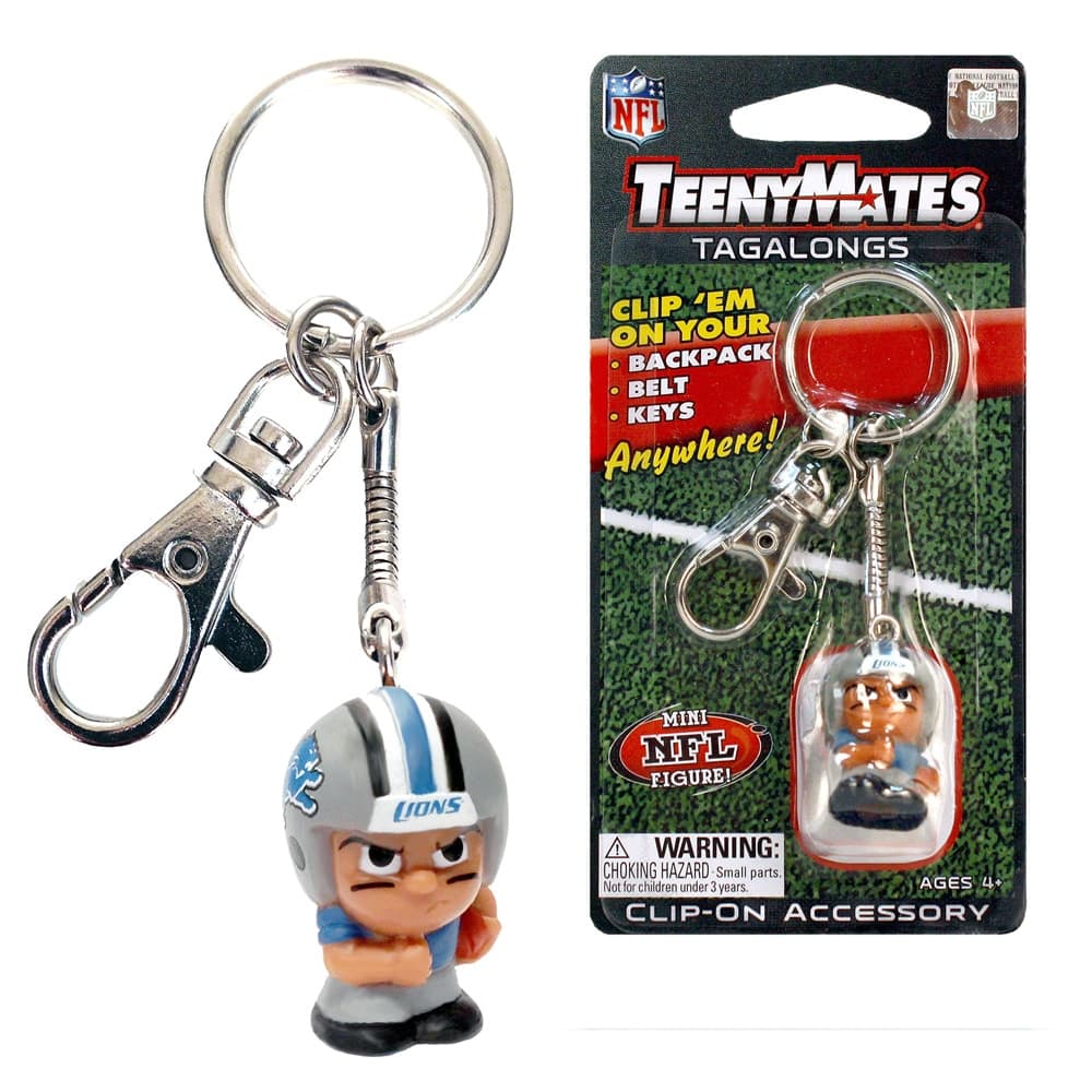 Detroit Lions TeenyMates Tagalongs Keychain