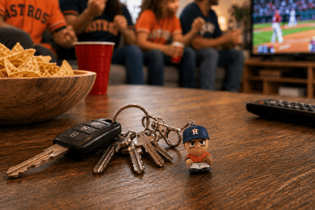 Houston Astros TeenyMates Tagalongs Keychain