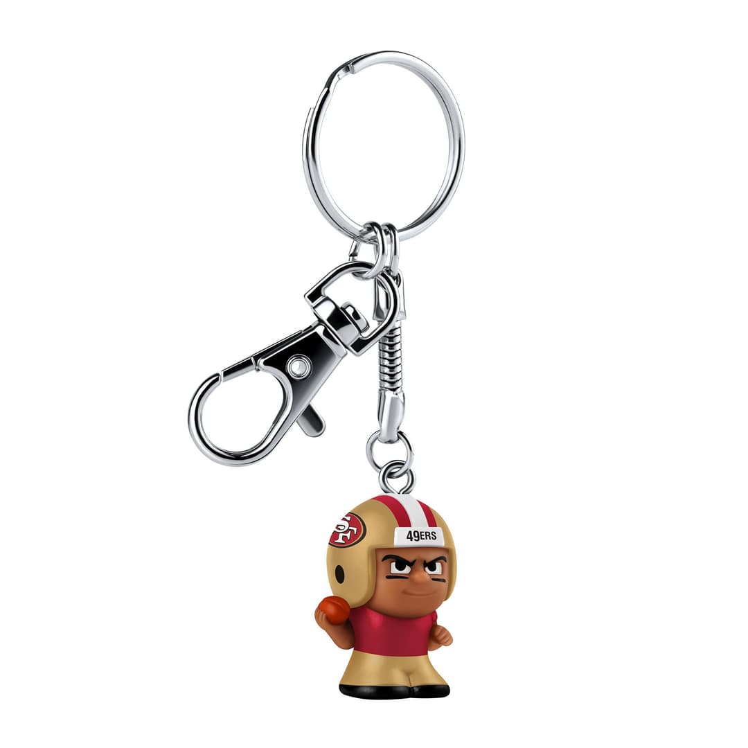 San Francisco 49ers TeenyMates Tagalongs Keychain
