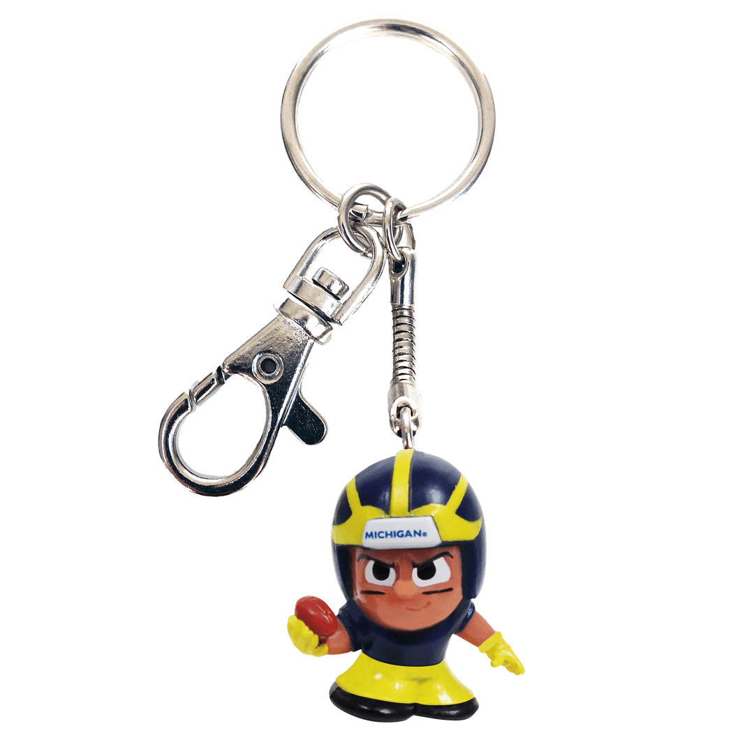 Michigan Wolverines TeenyMates Tagalongs Keychain