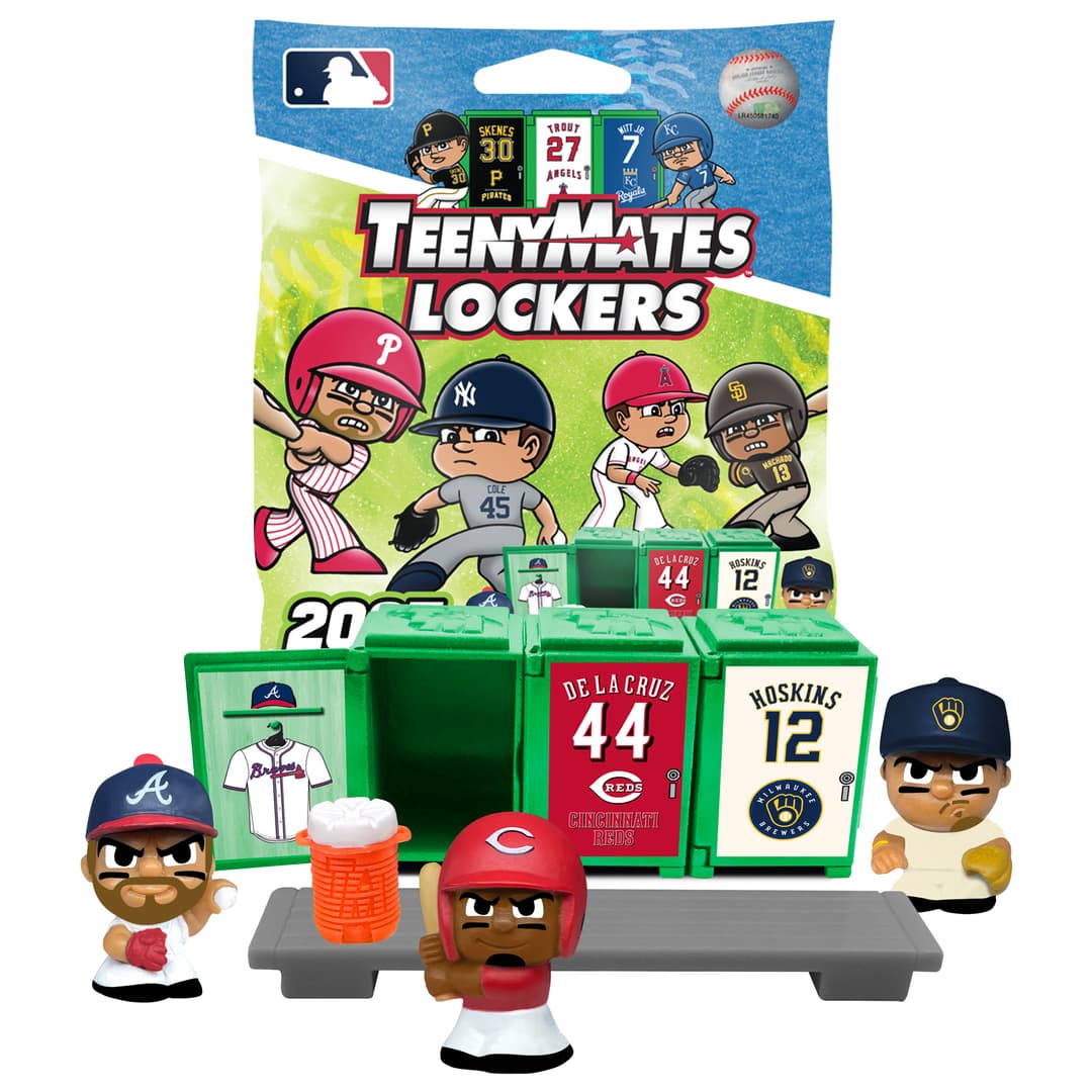 TeenyMates Series 2025 MLB Locker Room Set