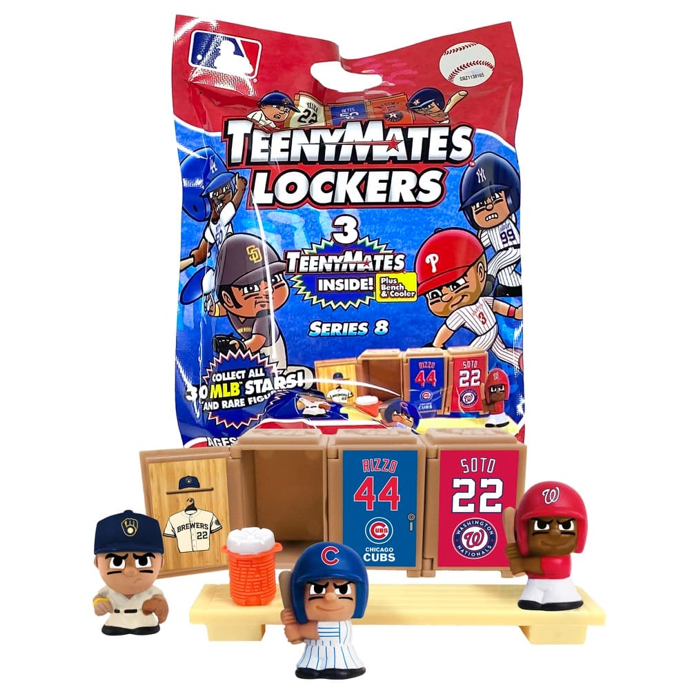 TeenyMates Series 8 MLB Locker Room Set
