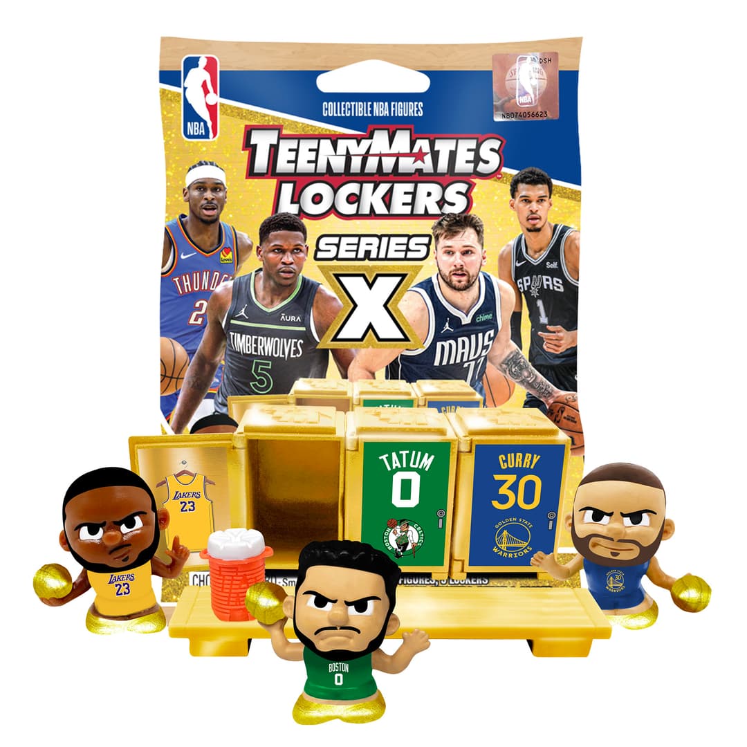 TeenyMates NBA 2025 Locker Room Set