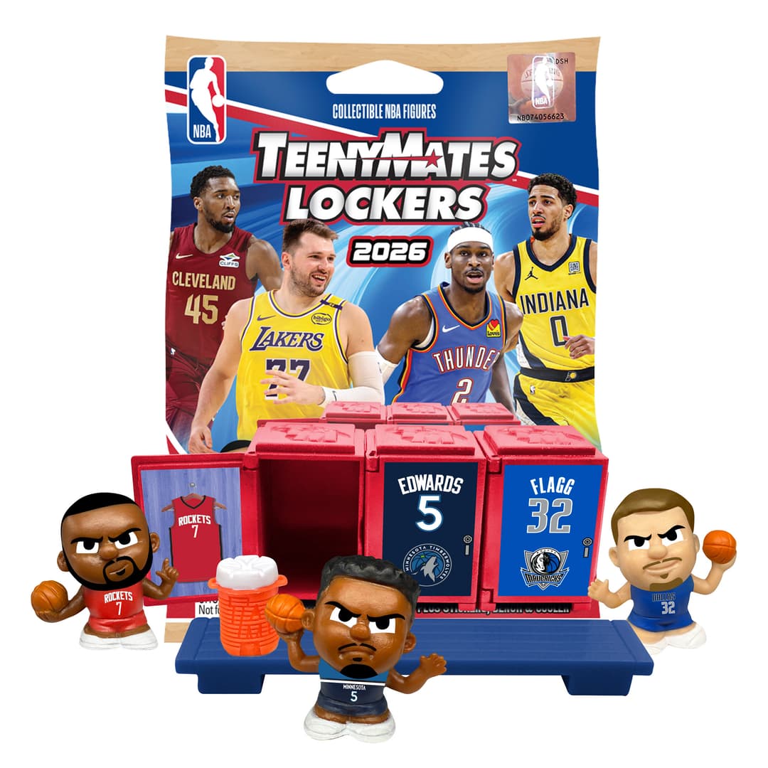 TeenyMates NBA 2027 Locker Room Set