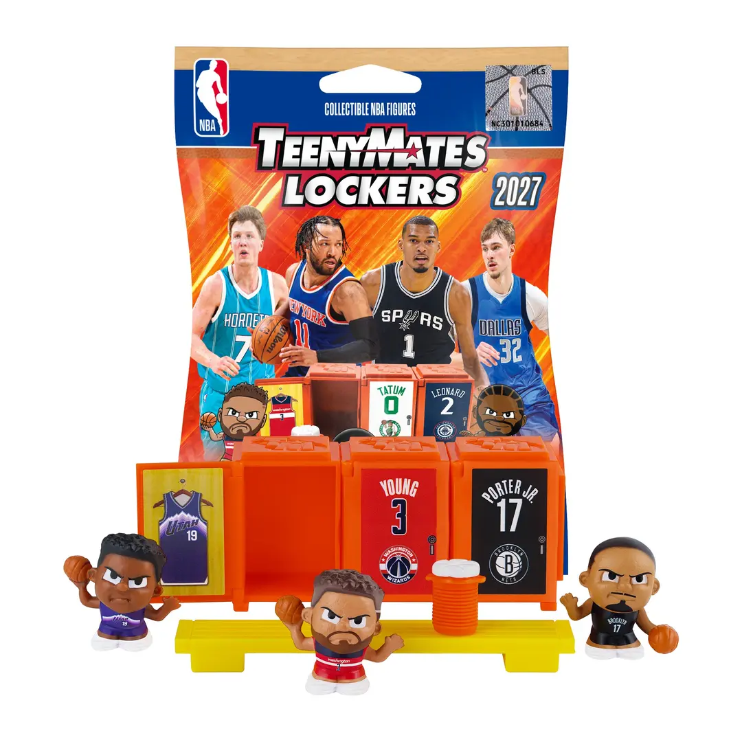 TeenyMates NBA 2027 Locker Room Set