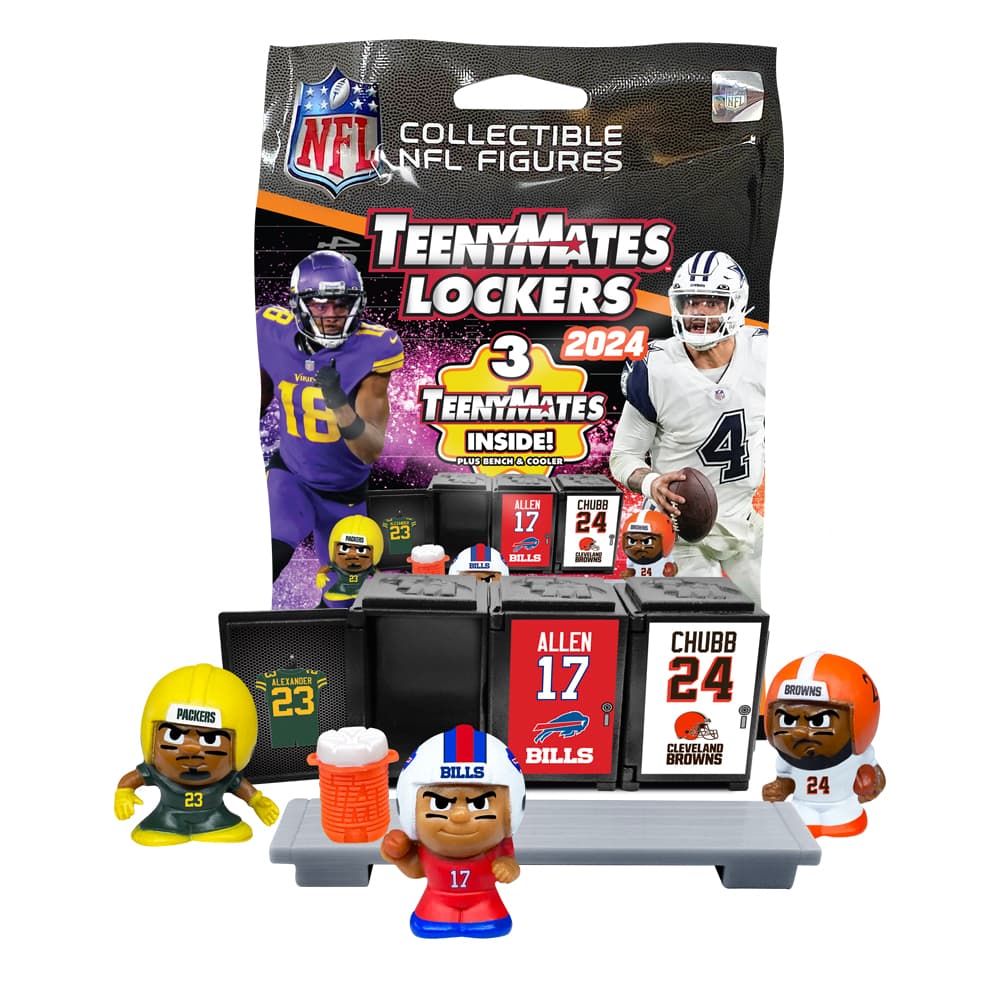 NFL TeenyMates Locker Room Set 2024