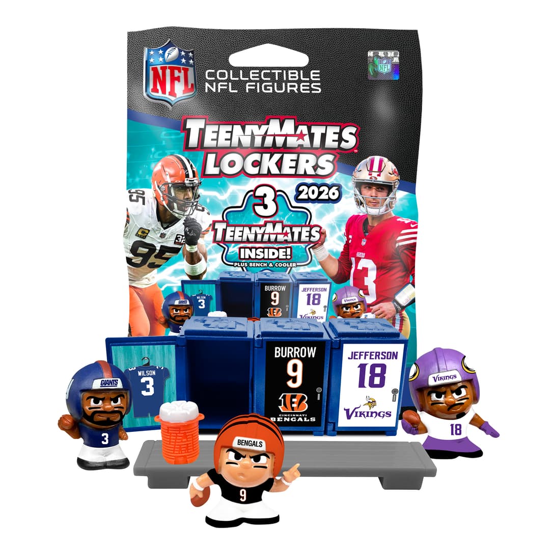NFL TeenyMates Locker Room Set 2027