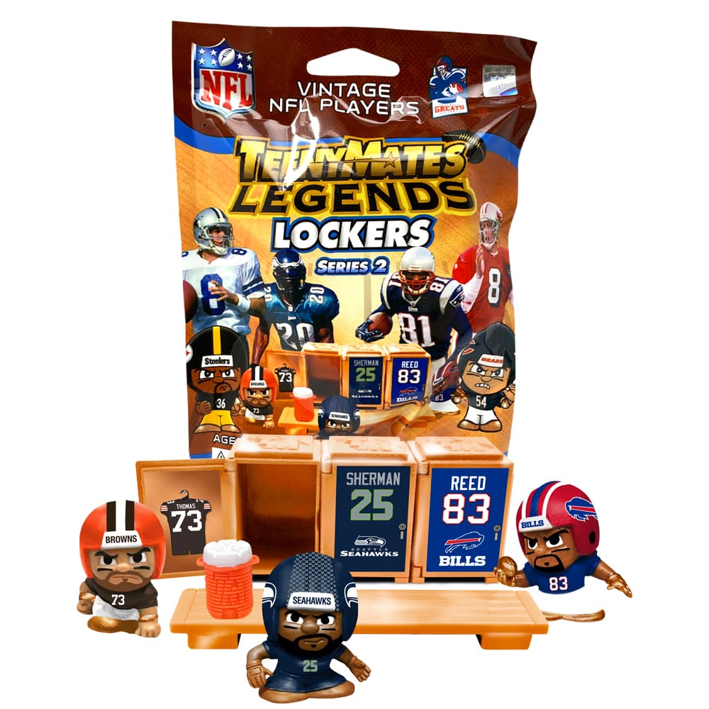 TeenyMates Legends Locker Room Set S2
