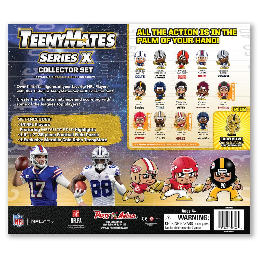 TeenyMates NFL Series X Gift Set