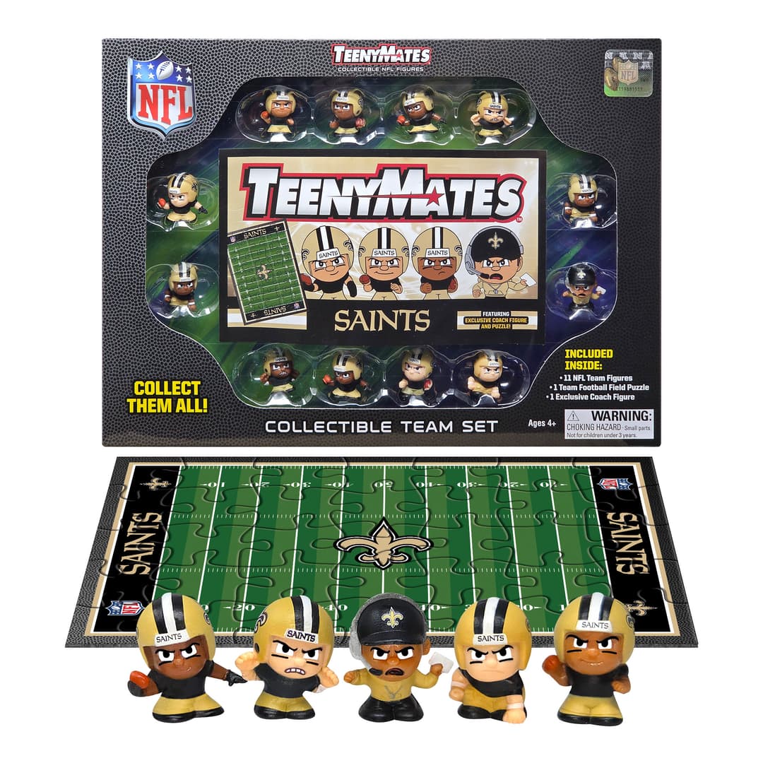 New Orleans Saints TeenyMates Team Set