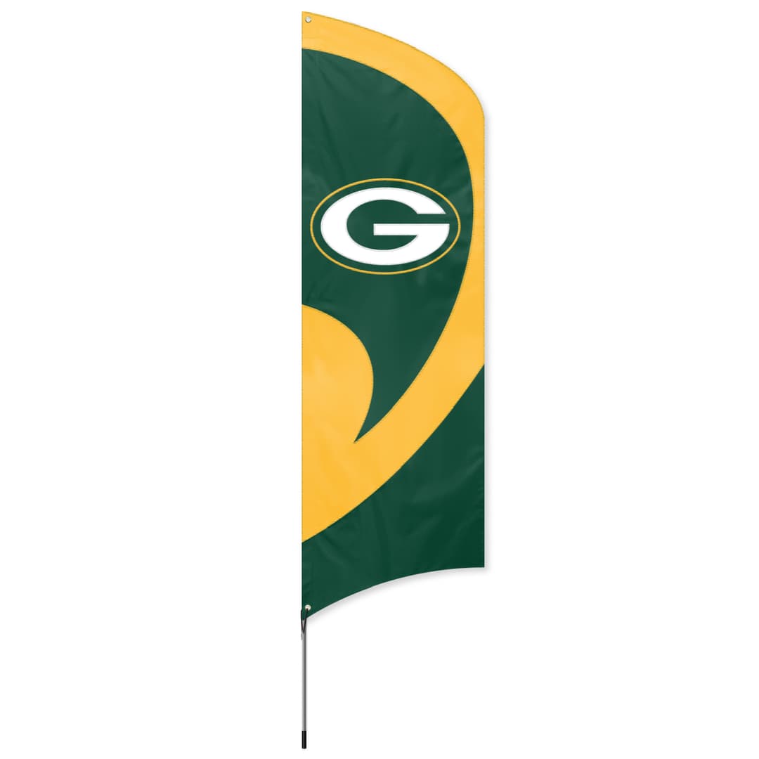 Green Bay Packers Tall Team Flag Kit
