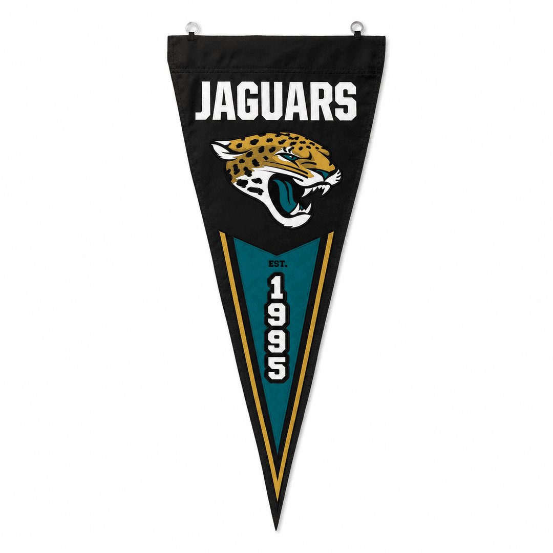 Jacksonville Jaguars Vertical Pennant